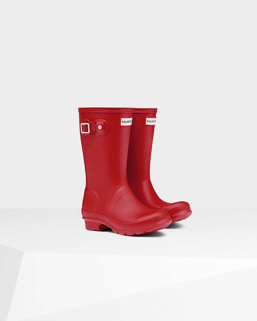 Botas De Agua Hunter Niños Original Big - Rojas - Argentina 5976IZOCV